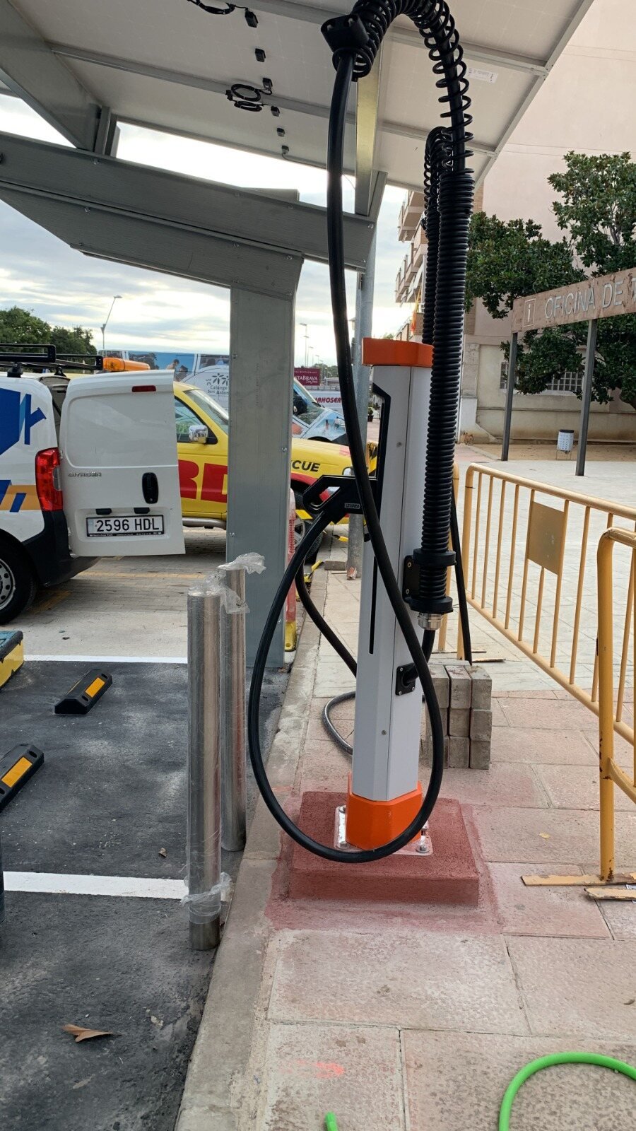 Instalación de cargador rápido